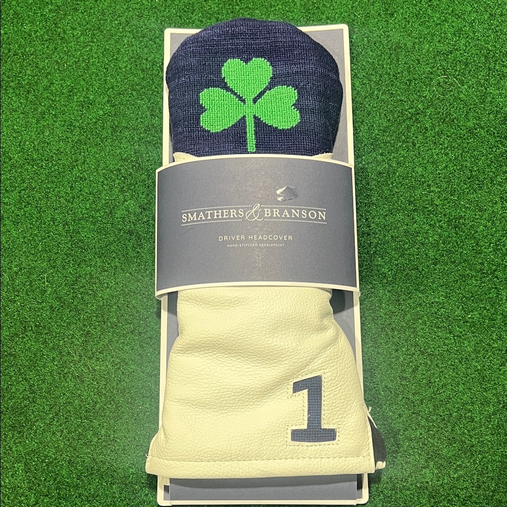 Smathers & Branson Green and Navy Driver Headcover